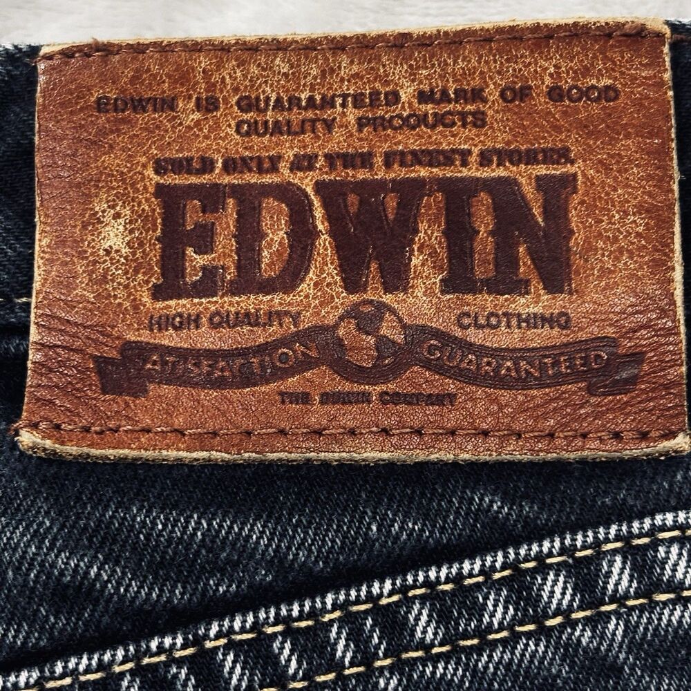 Edwin Tokyo Jeans London Slim Fit  Tag W31 X L32 Actual W28 x L31  Made in Japan - Picture 11 of 16